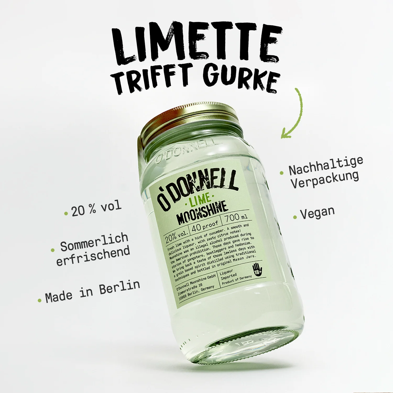 Limette Likör - 20% vol. - Image 2
